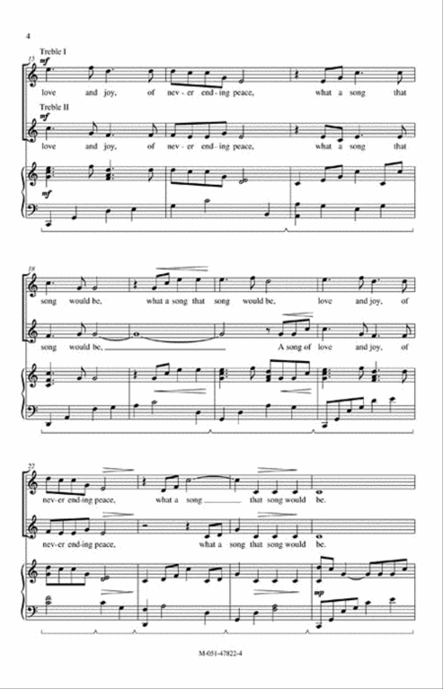 A Song to End All War 2-Part scores gallery preview page 3