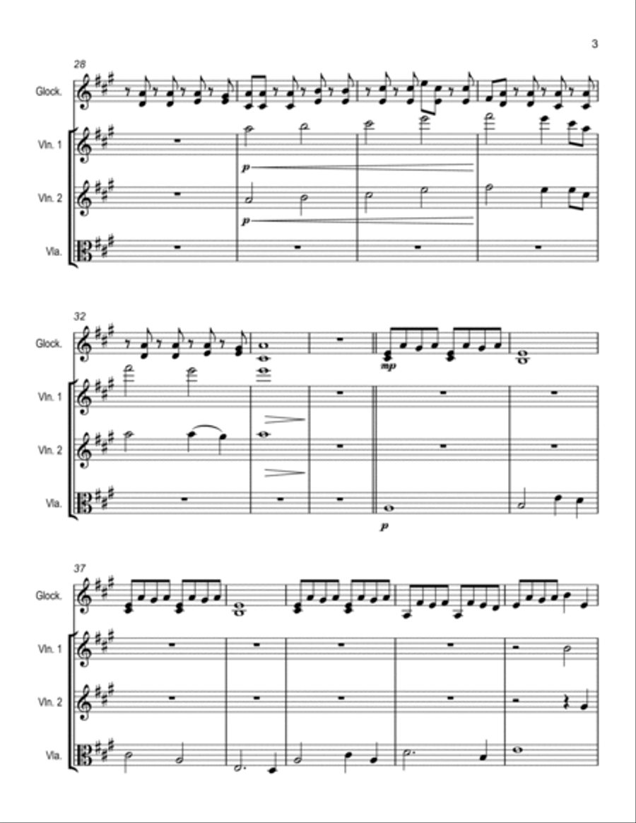 The Magic Of Christmas Small Ensemble scores gallery preview page 3