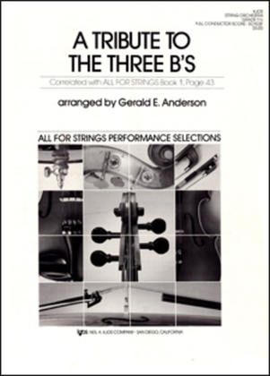 A Tribute To Three B's - Score