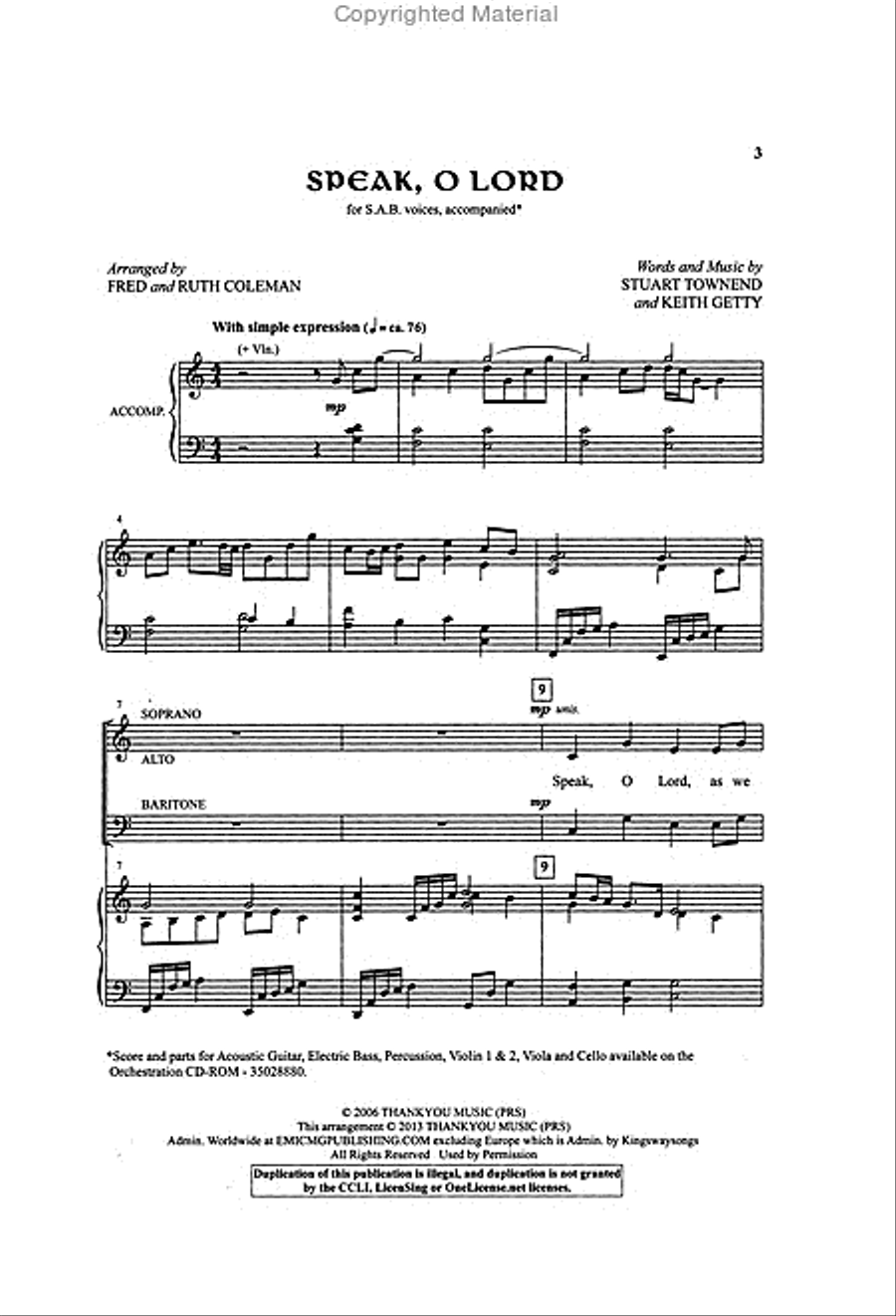 In Christ Alone In Christ Alone Choir scores gallery preview page 2