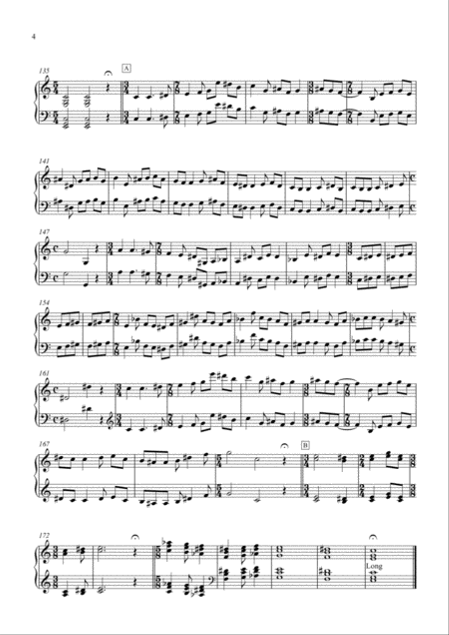 2 Modal Preludes, Op. 14 (2013) Organ Solo scores gallery preview page 4