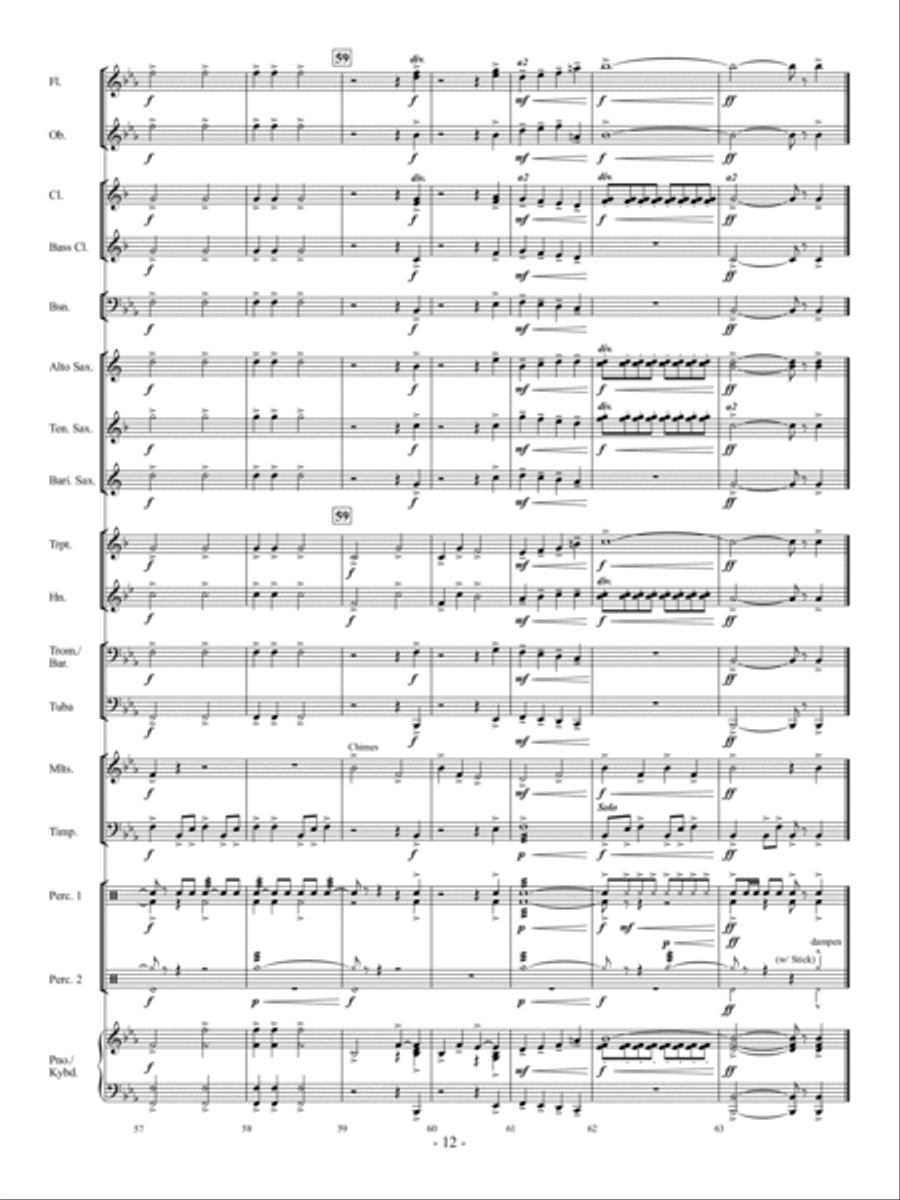 Escape From Krypton Escape From Krypton Concert Band scores gallery preview page 11