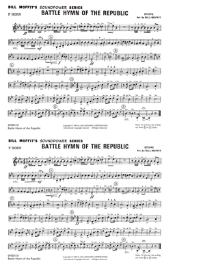 Book cover for Battle Hymn Of The Republic - F Horn