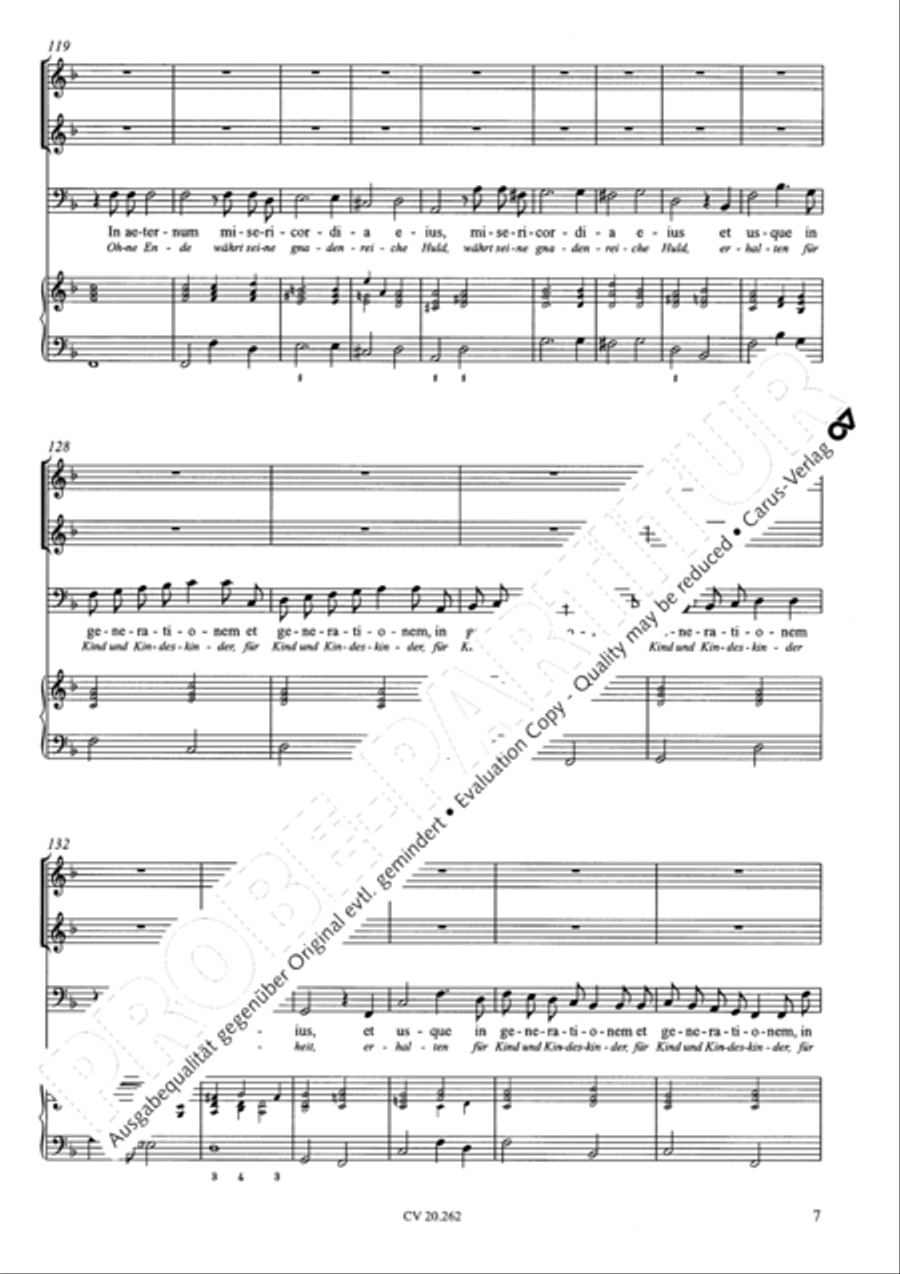 O be joyful in the Lord (Jubilate Deo omnis terra (Kommt, frohlocket dem Herrn alle Volker)) Recorder scores gallery preview page 8