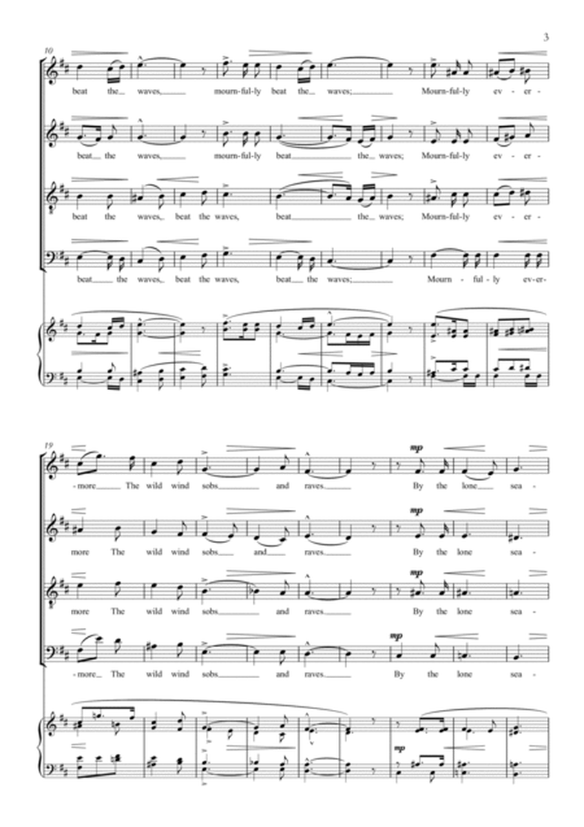 Samuel Coleridge-Taylor - By the Lone Sea Shore for SATB choir