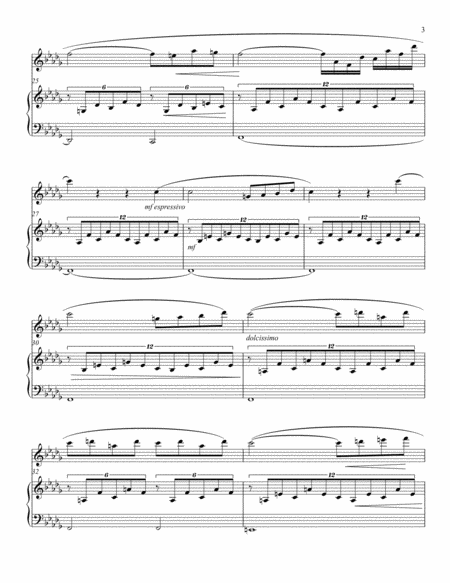 Liszt - Consolation No. 3 in D flat, transcribed for violin and piano