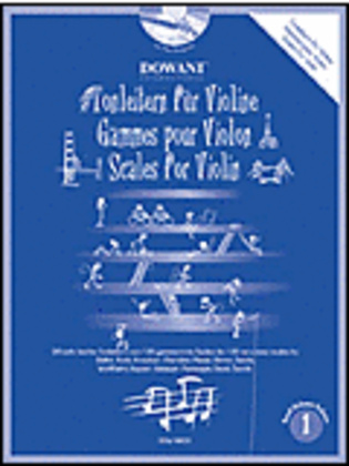 Book cover for Scales for Violin, Volume 1