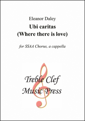 Book cover for Ubi caritas (Where there is love)