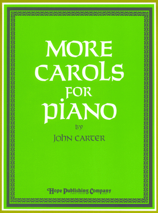Book cover for More Carols for Piano