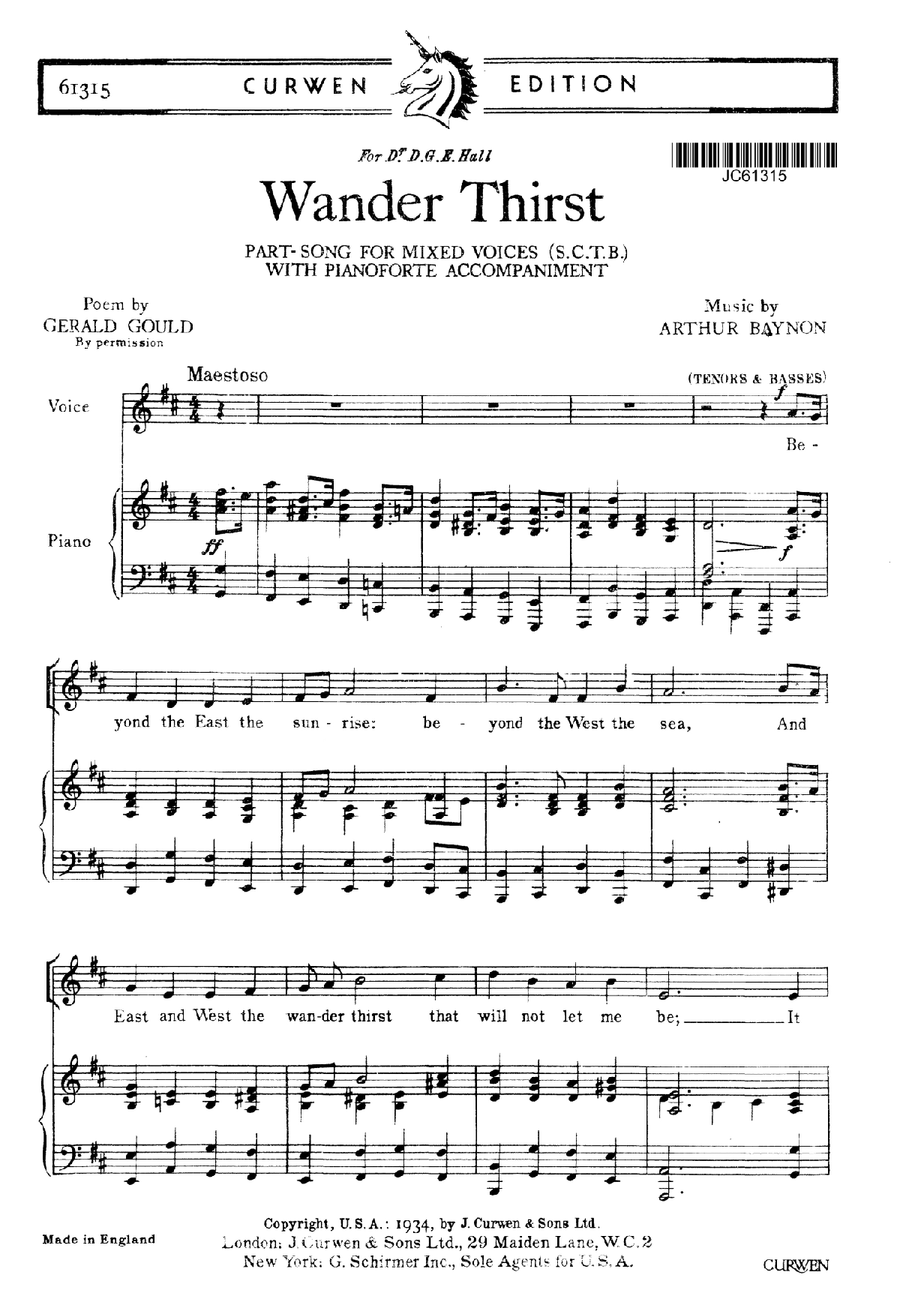 Wander Thirst