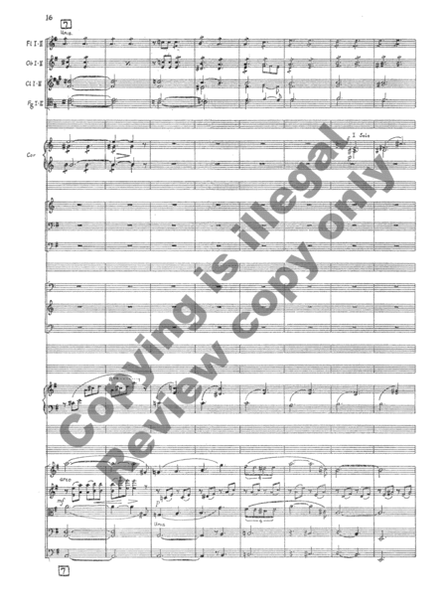 Punch and Judy Overture (Additional Orchestra Score)