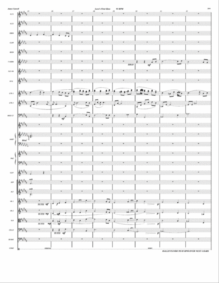 Love's First Glow Love's First Glow 2-Part scores gallery preview page 4
