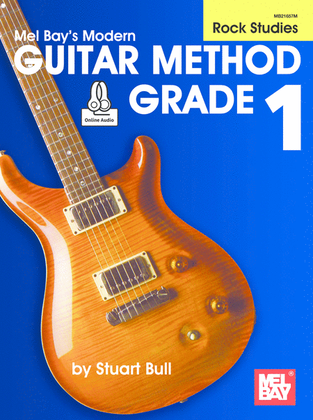 Book cover for Modern Guitar Method Grade 1/Rock Studies