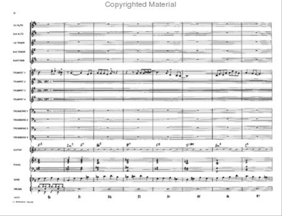 No Scuffle Shuffle Jazz Ensemble scores gallery preview page 12