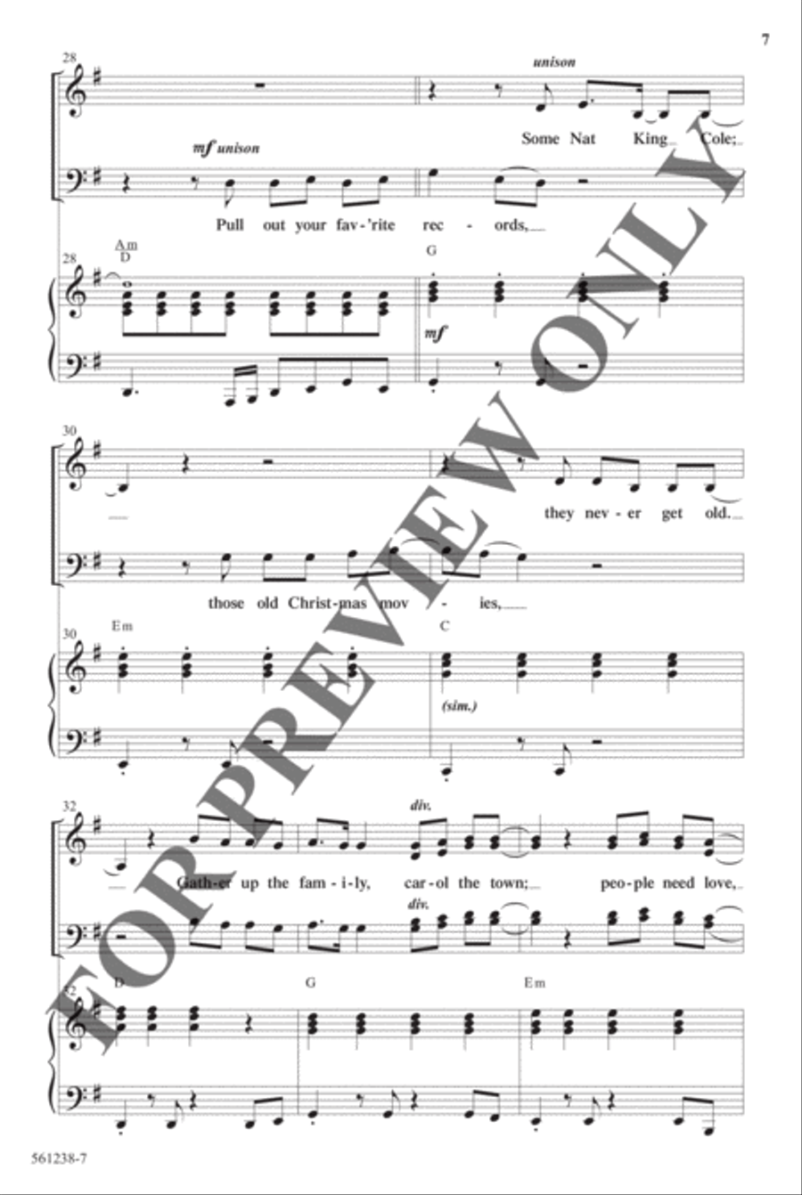 New Christmas Anthem Pak Vol 1 - Anthem Preview Pak Hymn Anthems scores gallery preview page 7