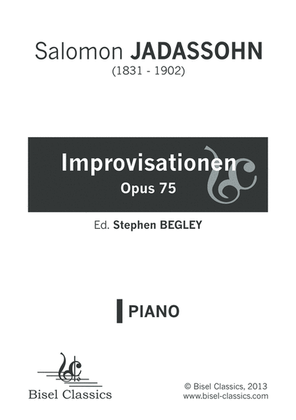 Improvisationen, Opus 75
