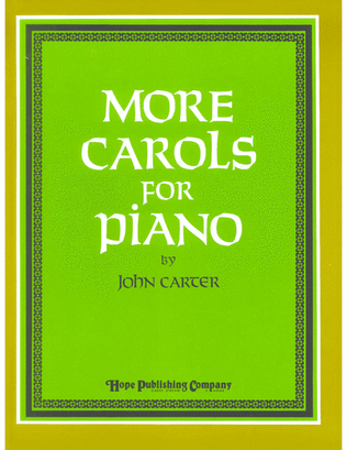 Book cover for More Carols for Piano-Digital Download