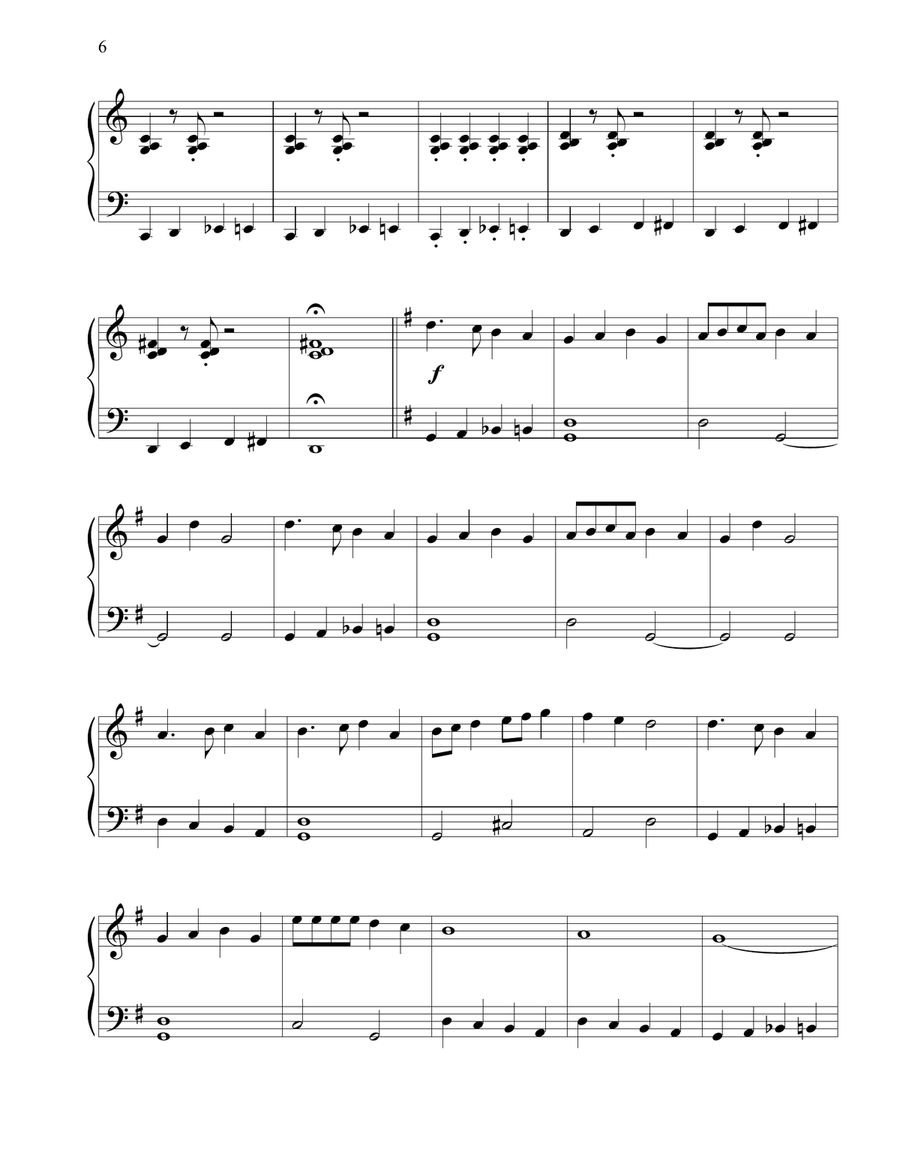 A Happy, Jazzy, Classy Christmas (Intermediate Piano) Book (Collection) Piano Solo scores gallery preview page 6