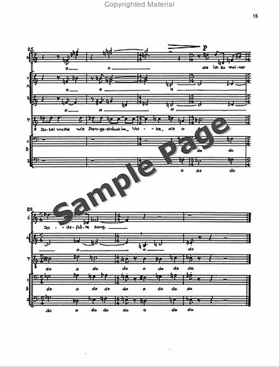 Nachtstucke 3 4-Part scores gallery preview page 16