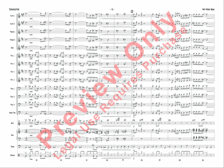 My Man Sam 3-Part scores gallery preview page 11