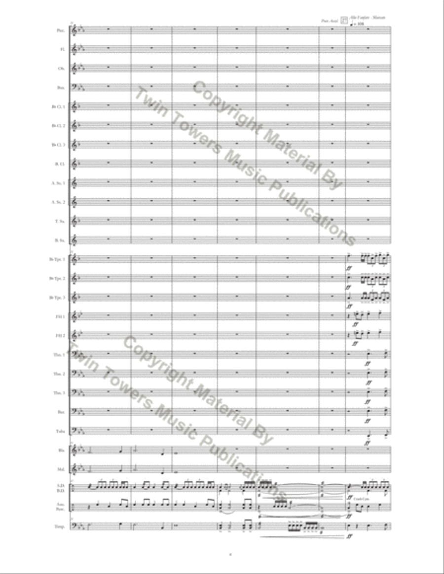 A Century of Opportunity Celebration Concert Band scores gallery preview page 6