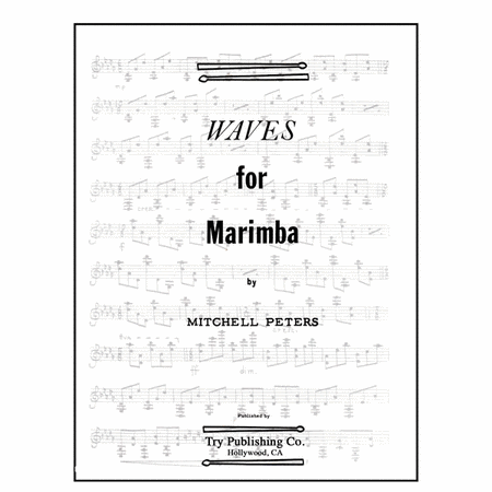 Waves by Mitchell Peters A Cappella - Sheet Music