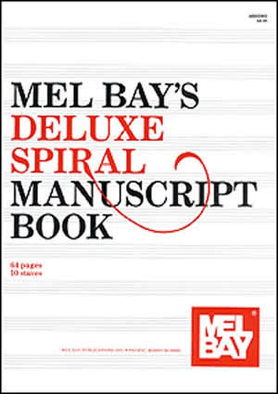 Deluxe Spiral Manuscript Book