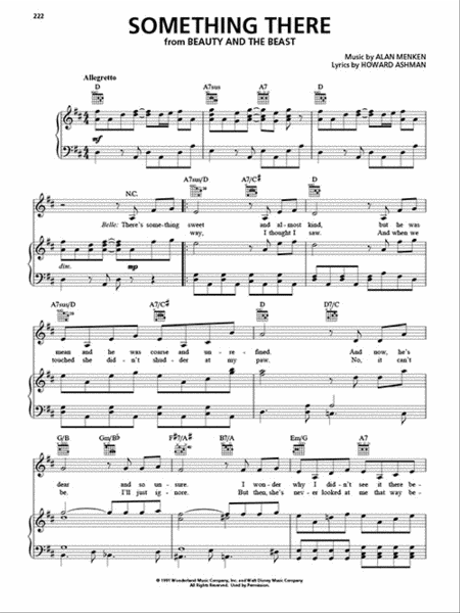 Contemporary Disney – 3rd Edition Piano, Vocal, Guitar scores gallery preview page 6