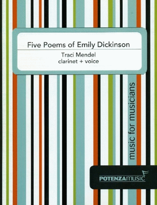 Book cover for Five Poems of Emily Dickinson