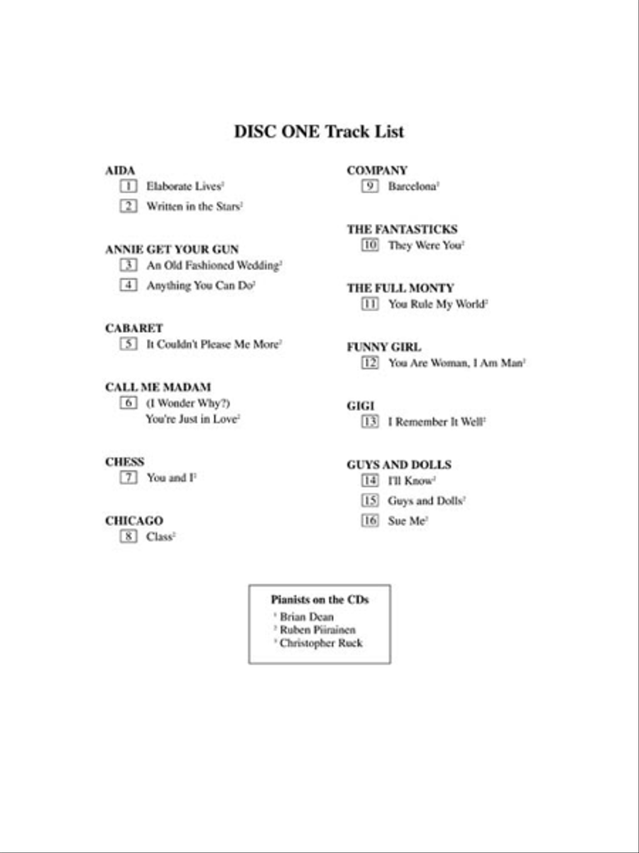 The Singer's Musical Theatre Anthology – Volume 2 Vocal Duet scores gallery preview page 2