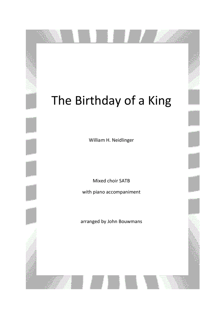 The Birthday of a King 4-Part scores gallery preview page 1