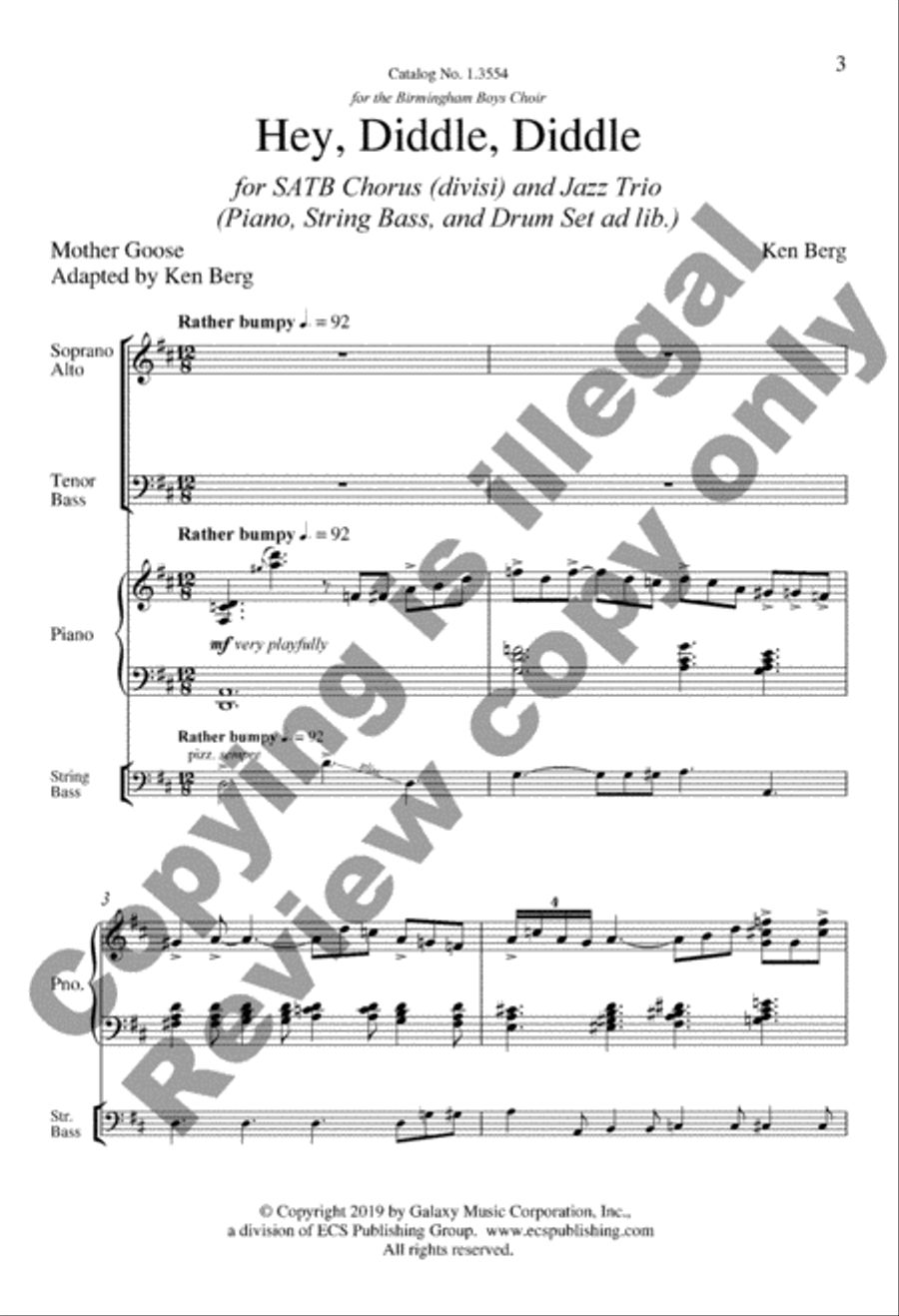 Hey, Diddle, Diddle Divisi scores gallery preview page 3