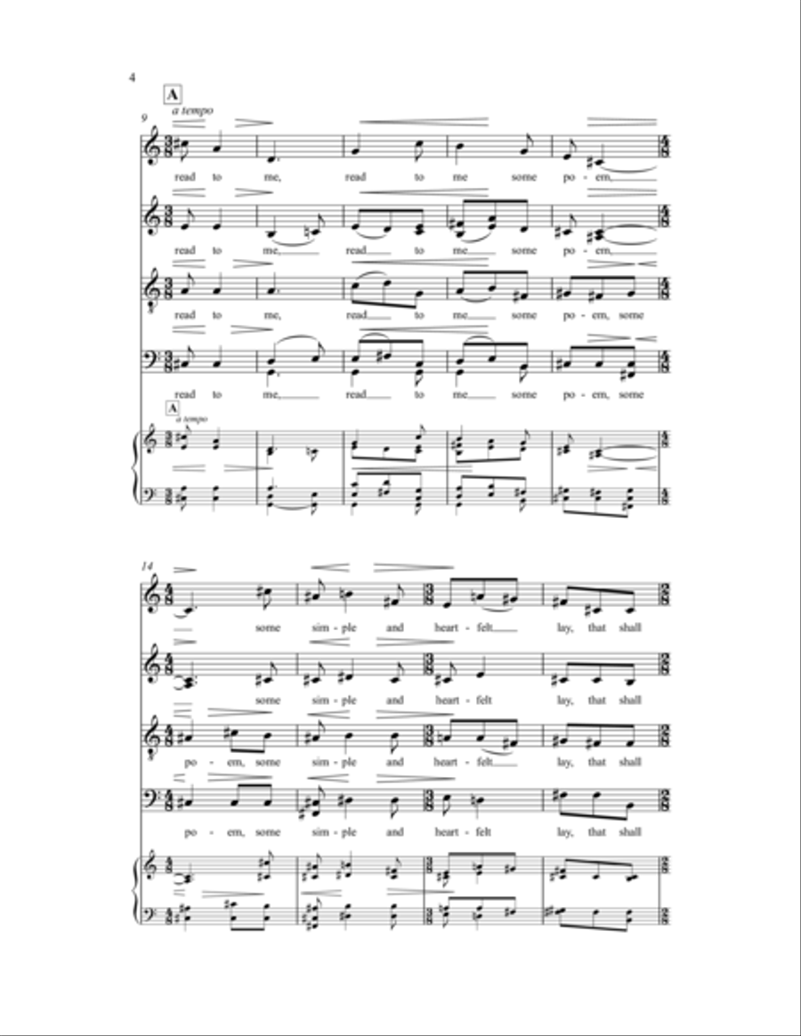 The Day Is Done The Day Is Done 4-Part scores gallery preview page 7