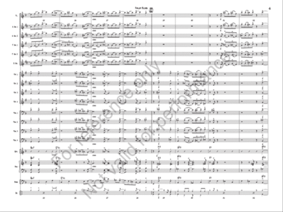 Finley Blues Jazz Ensemble scores gallery preview page 6