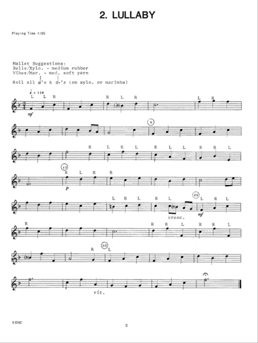 Contest Solos For The Young Mallet Player