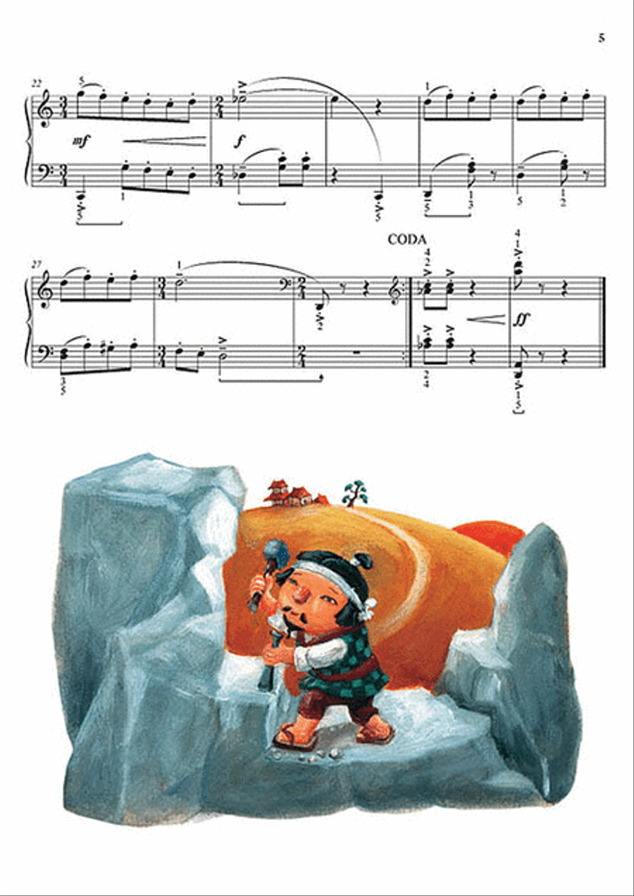 The Stonecutter Piano Solo scores gallery preview page 3