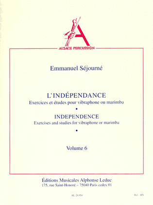 L'independance Vol.6 (percussion Solo)