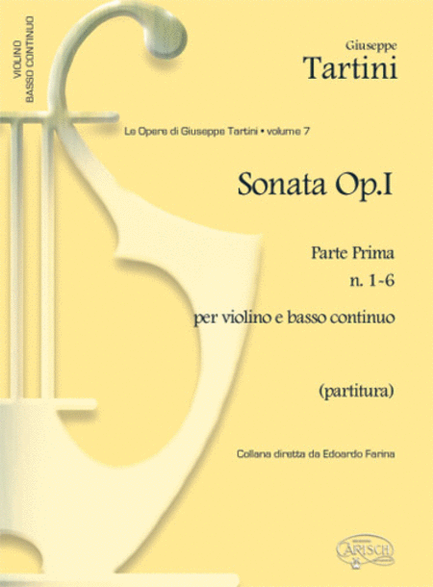 Volume 07: Sonate Op.I