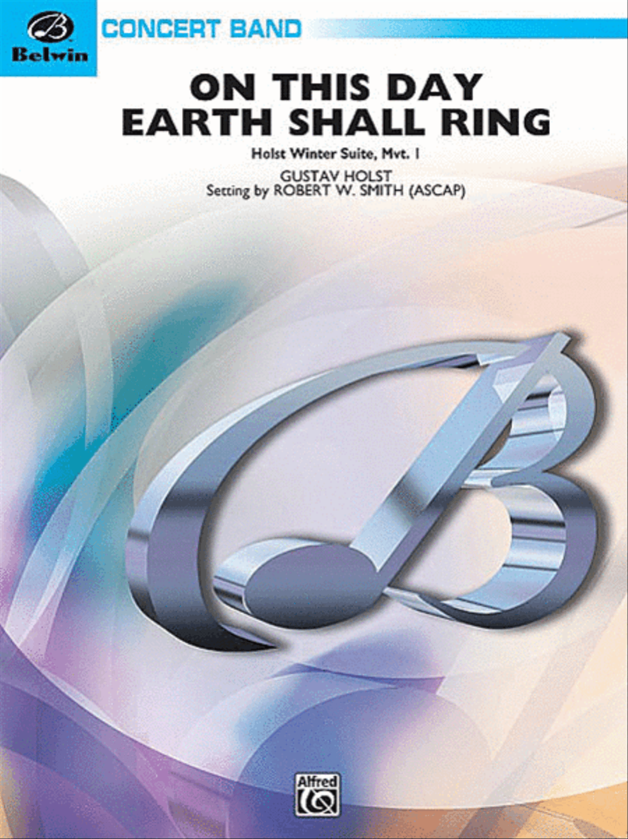 On This Day Earth Shall Ring (Holst Winter Suite, Mvt. I) Concert Band scores gallery preview page 1