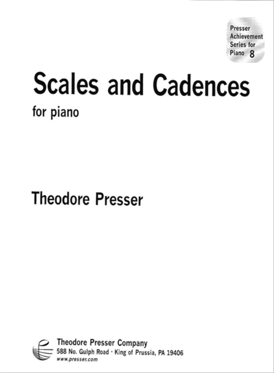 Scales And Cadences Chamber Music scores gallery preview page 1
