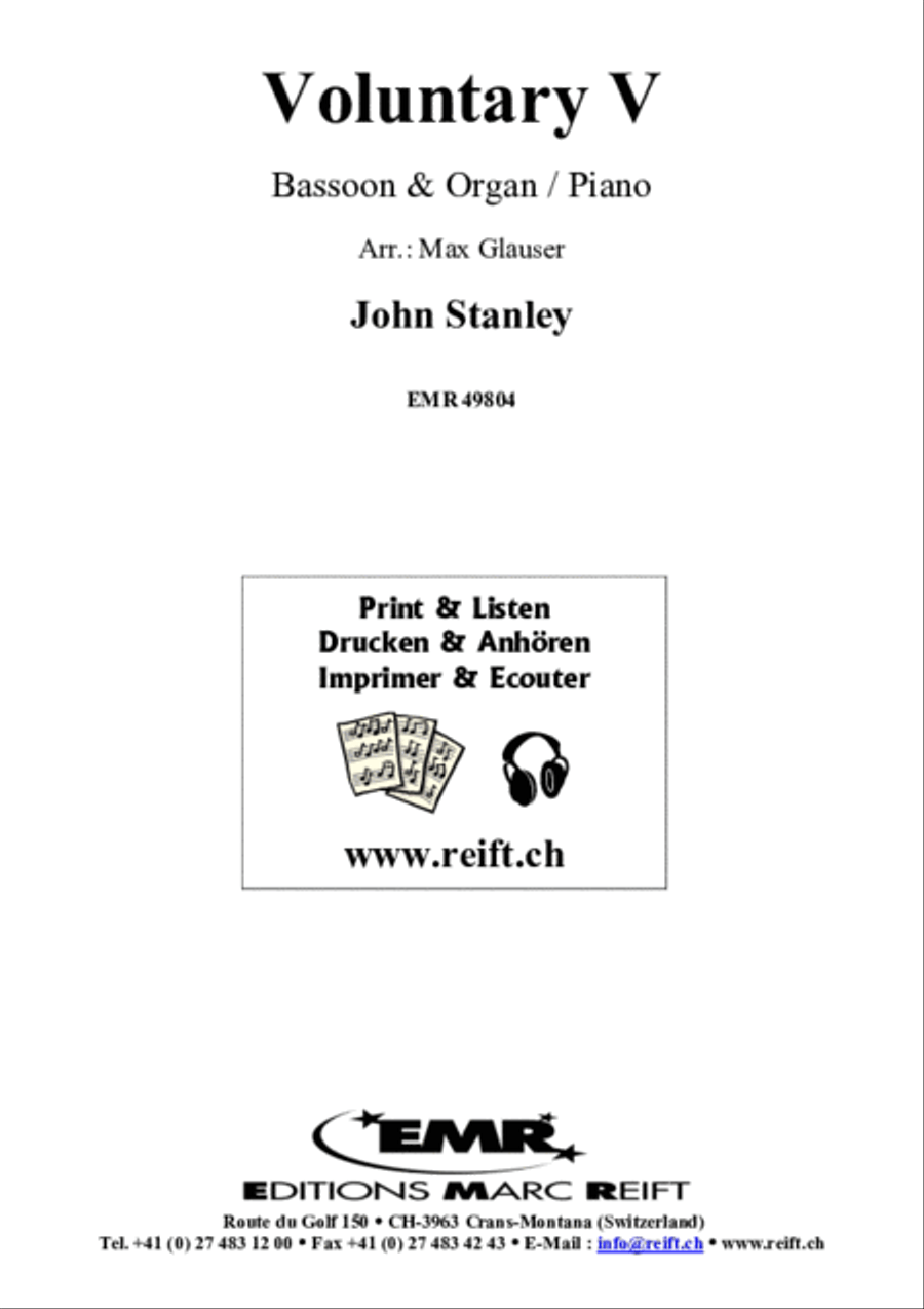Voluntary V Bassoon Solo scores gallery preview page 2