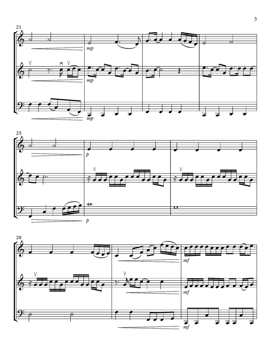 Daylight String Trio scores gallery preview page 3
