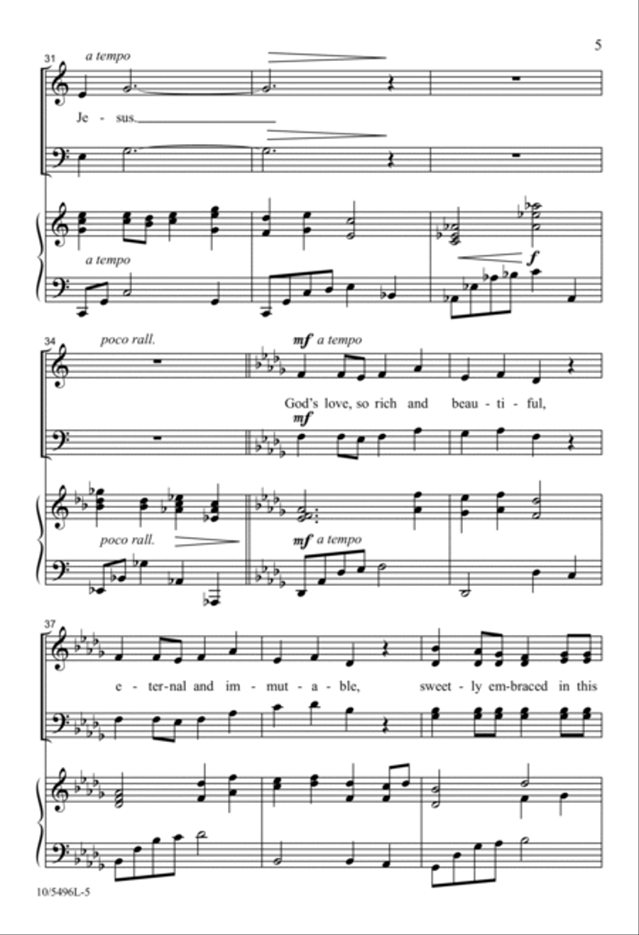 God's Greatest Treasure God's Greatest Treasure 4-Part scores gallery preview page 5