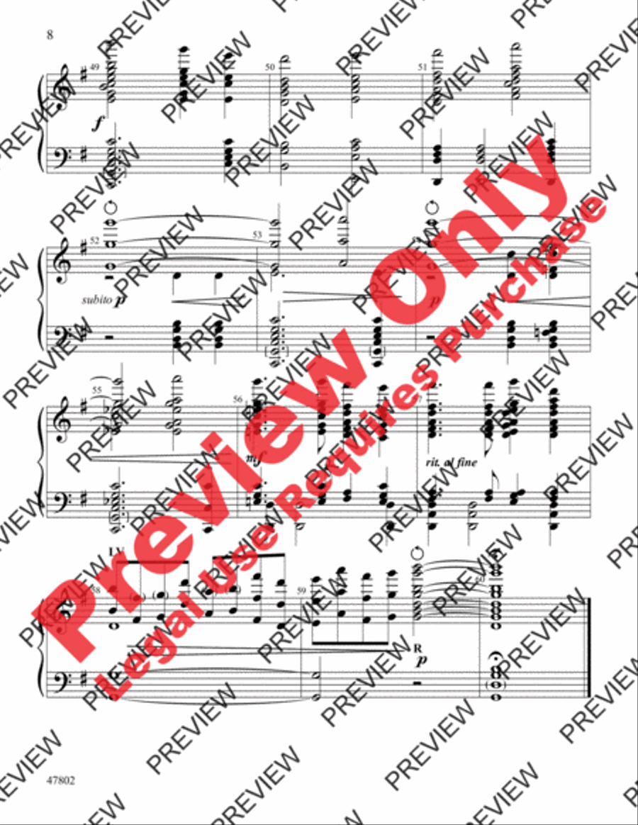 Brightest and Best of the Stars Handbell Choir scores gallery preview page 7