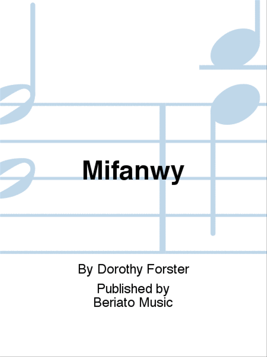 Mifanwy Mifanwy Piano, Vocal, Guitar scores gallery preview page 1