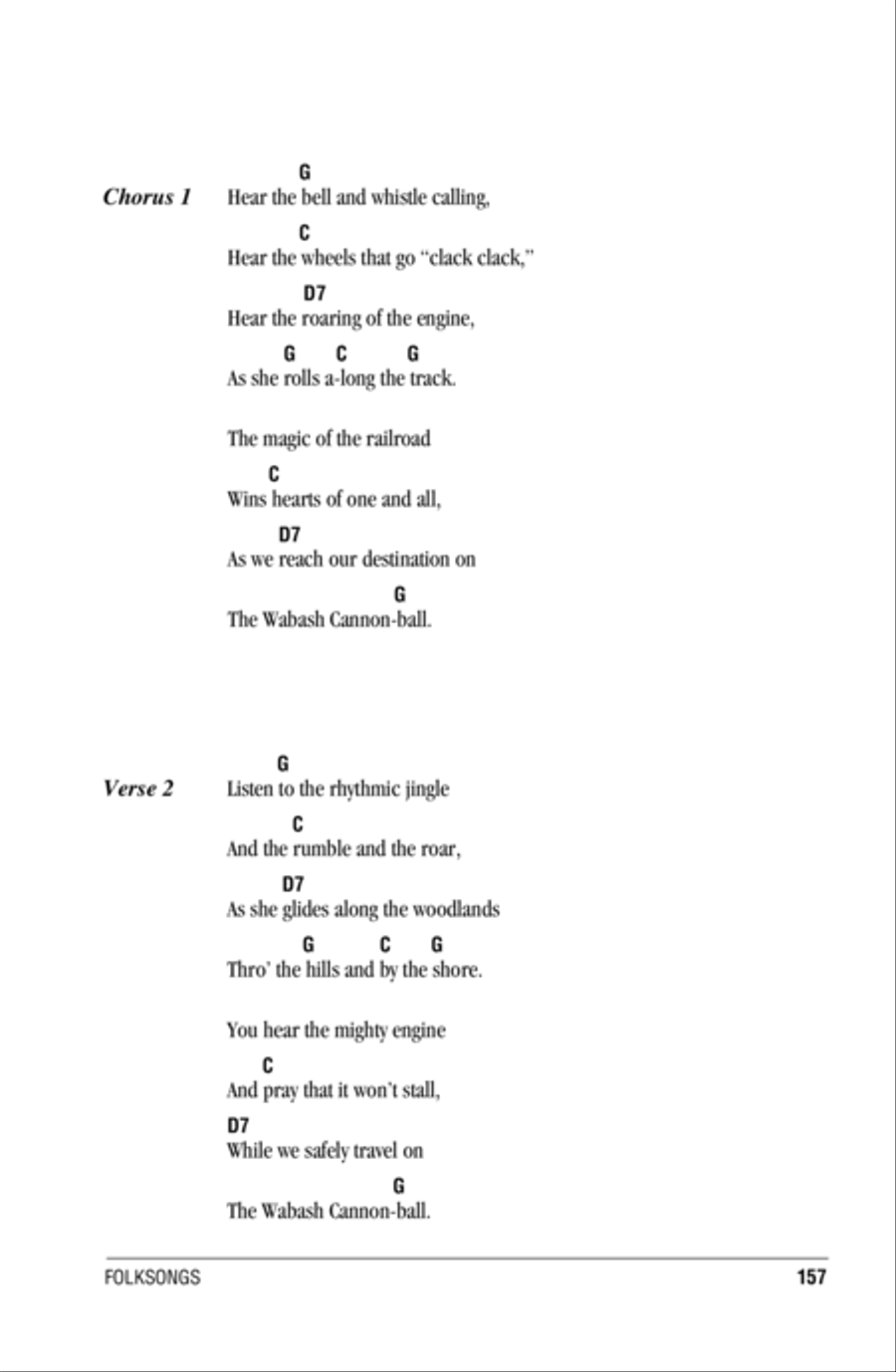 Wabash Cannonball Acoustic Guitar scores gallery preview page 2