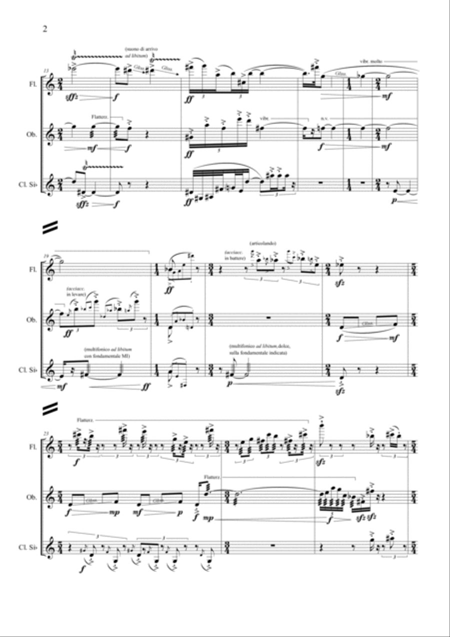 Umberto Bombardelli: LE REGARD DES AUTRES (ES-20-127) Small Ensemble scores gallery preview page 4