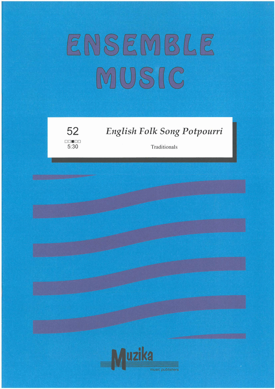English Folk Song Potpourri Set of Parts scores gallery preview page 1