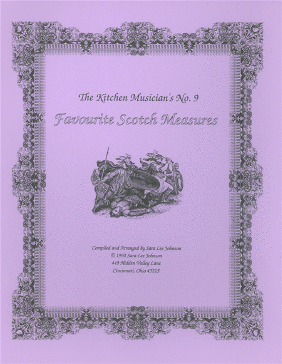 Book cover for Favourite Scotch Measures