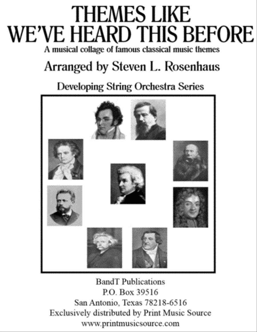 Themes Like We've Heard This Before String Orchestra scores gallery preview page 1